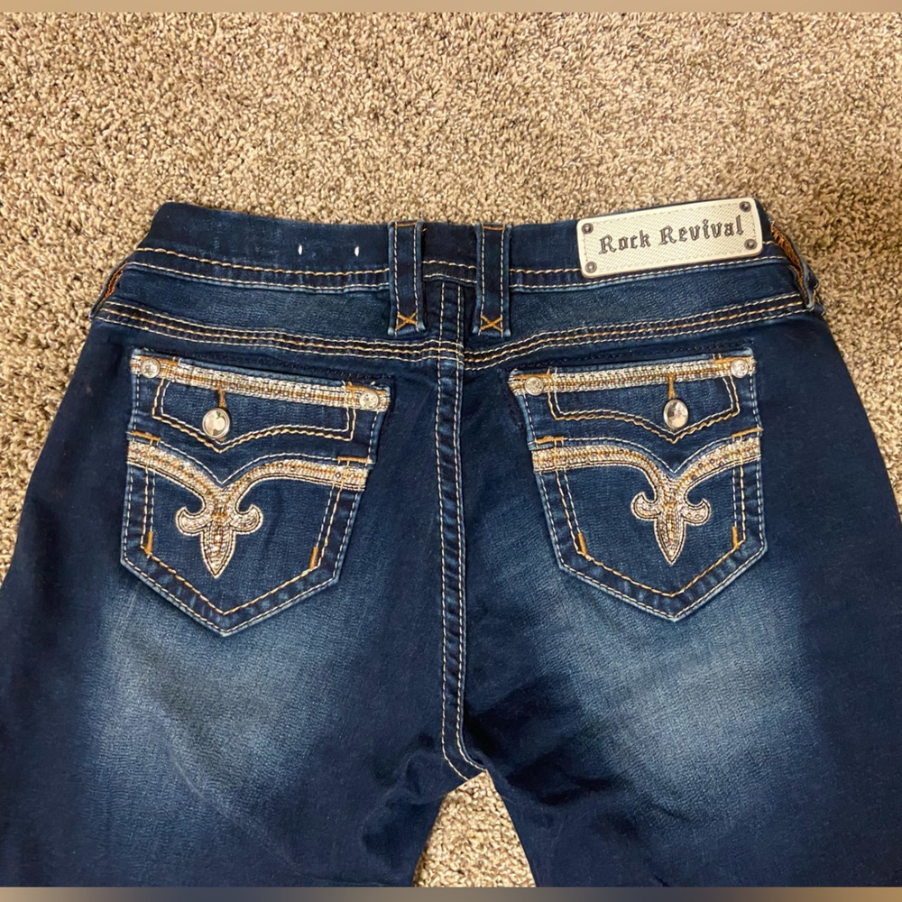 Rock Revival Easy Boot Jeans. Size 27